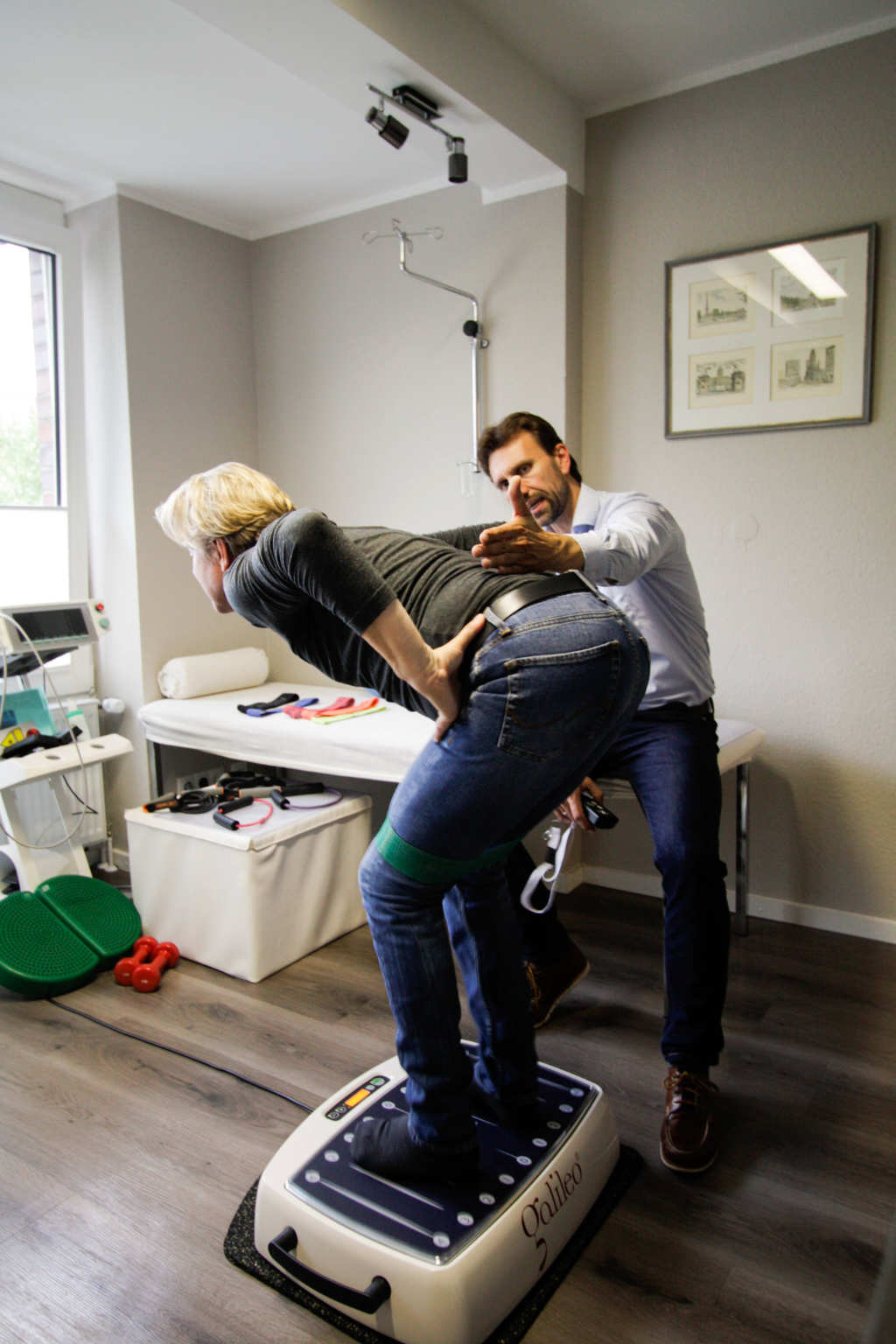 Darstellung einer Kniebeuge